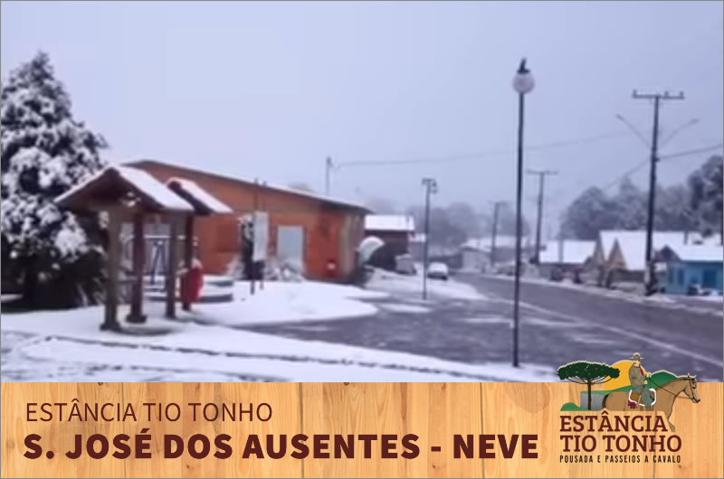 Video Neve São José dos Ausentes