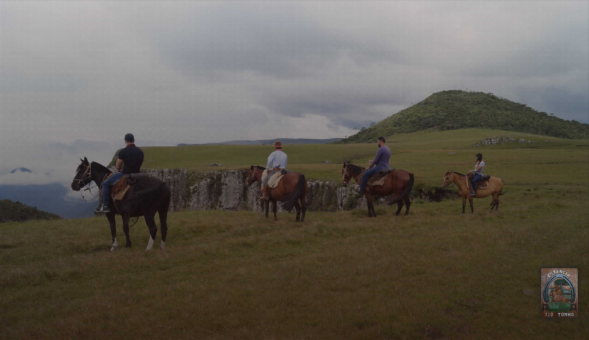 Foto passeio à cavalo